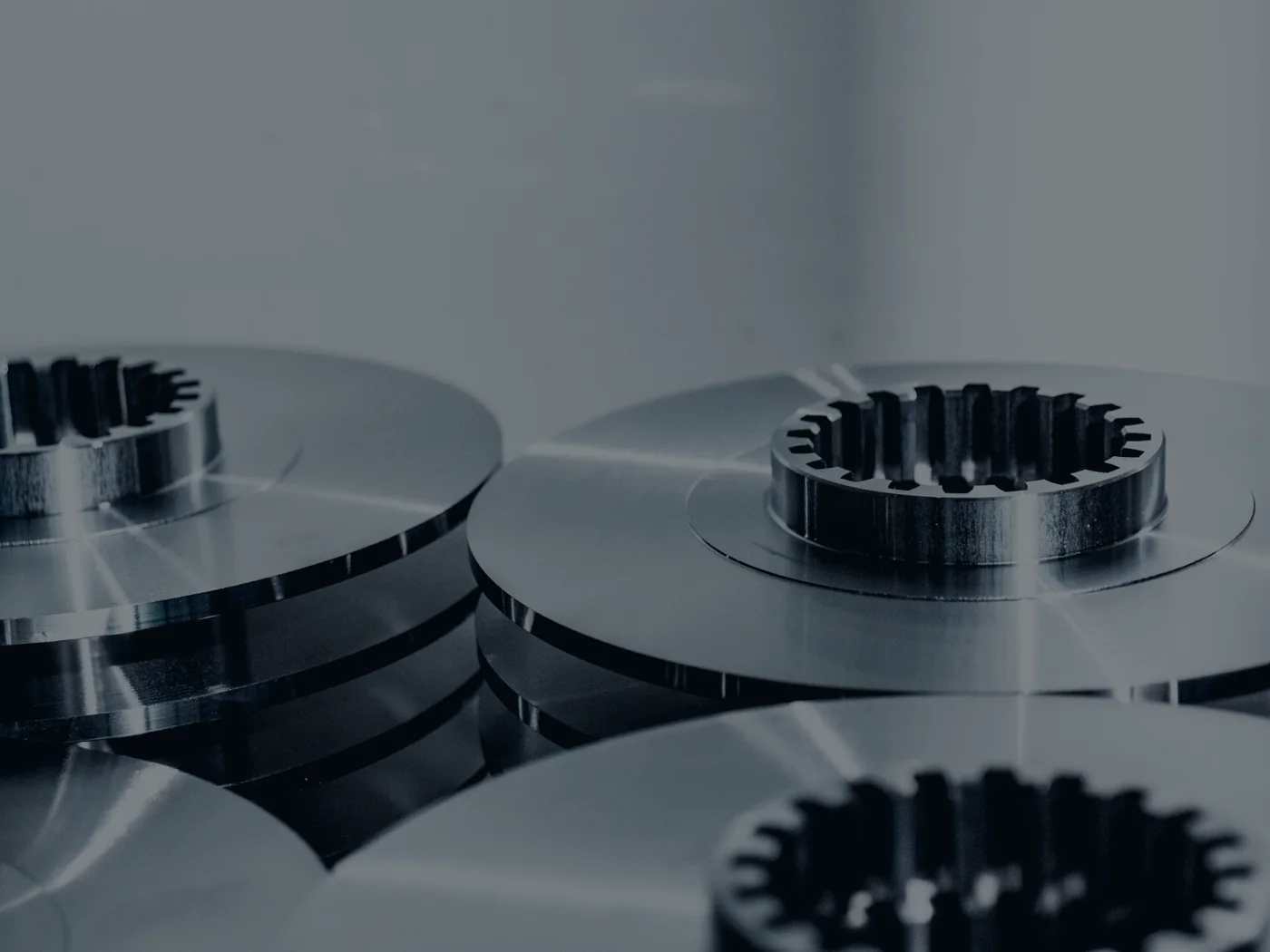 Precision-machined metal components