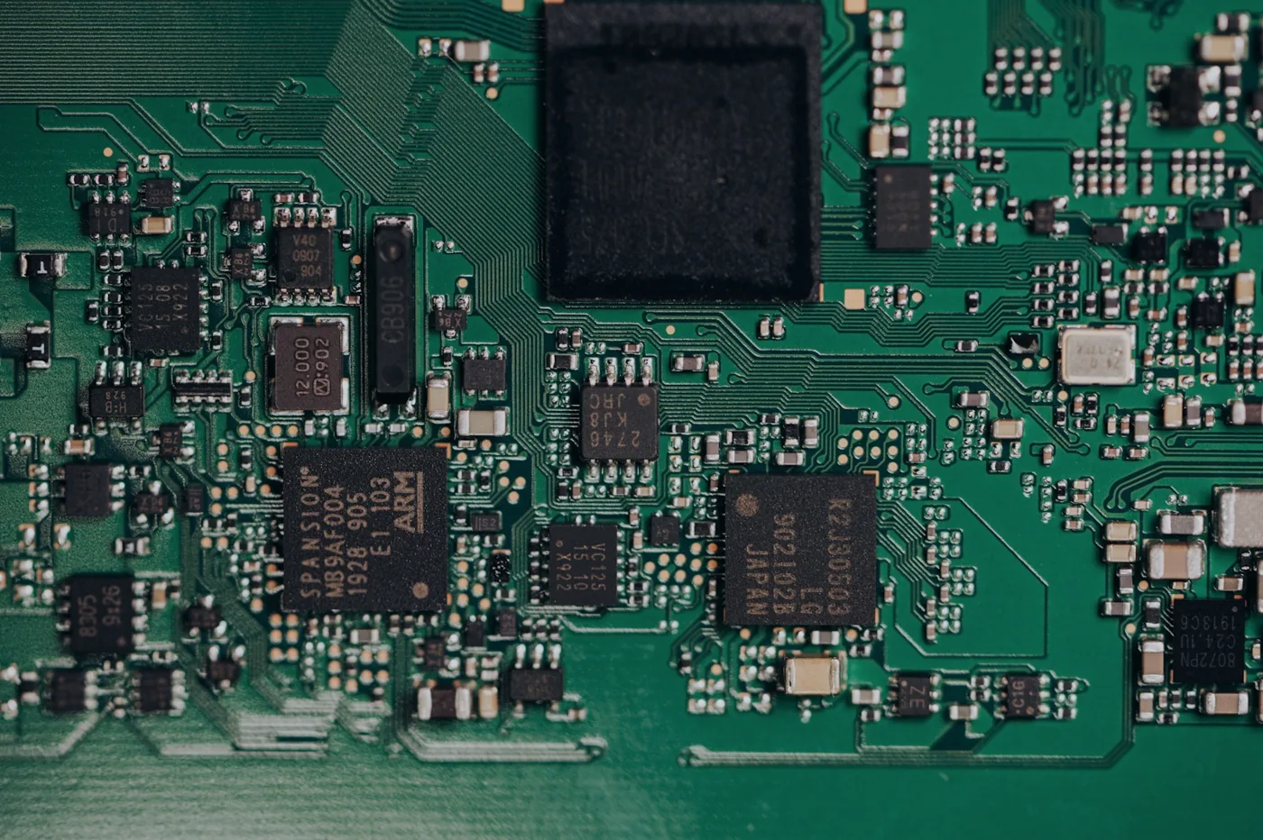 Electronic circuit board and components